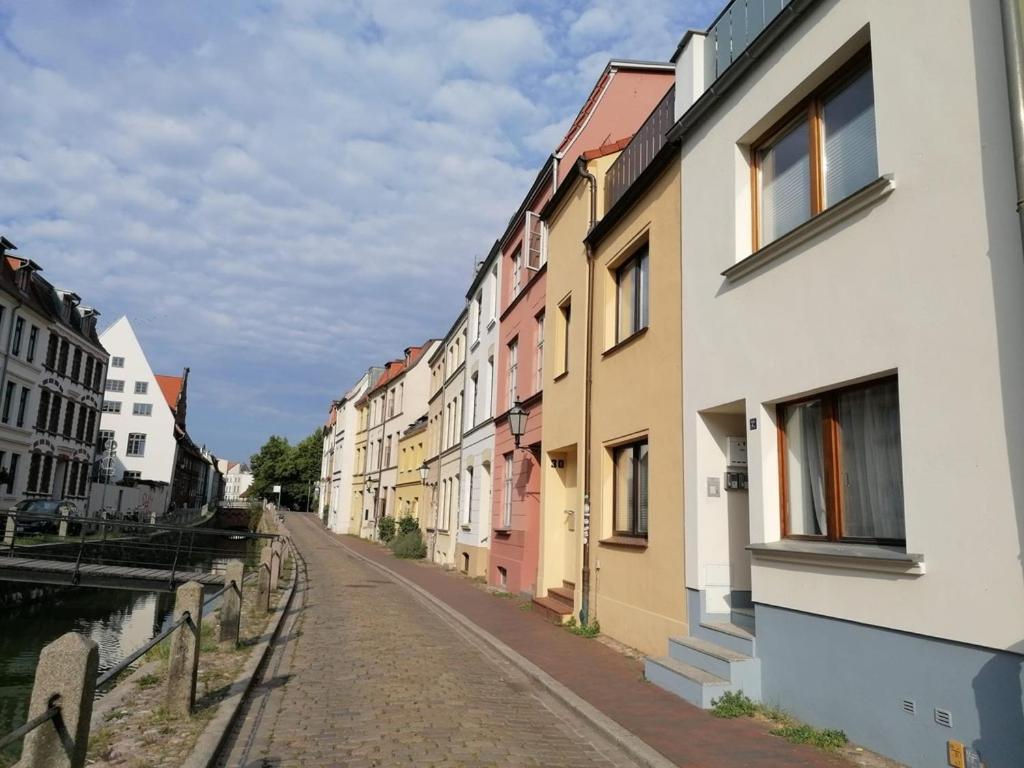 Townhouse Altstadt Wismar Upper Apartment Mit Zwei Terrassen エクステリア 写真